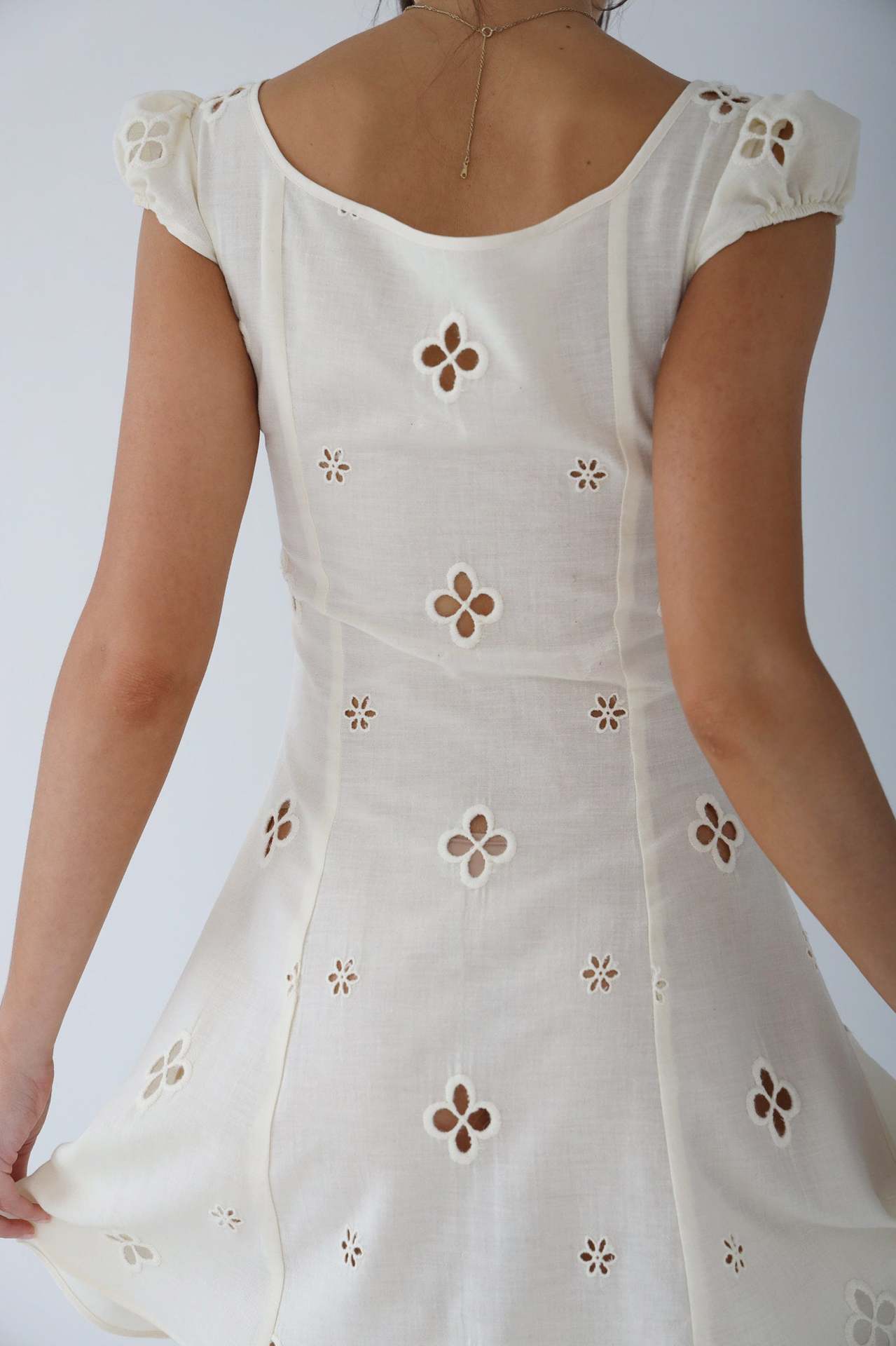 Velnoir™ Isola Linen - Blend Dress - Velnoir™