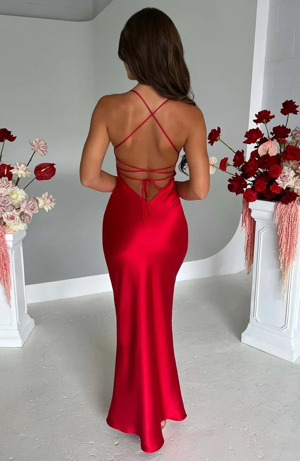 Velnoir™ L'Allure Saphire Maxi Dress - Velnoir™
