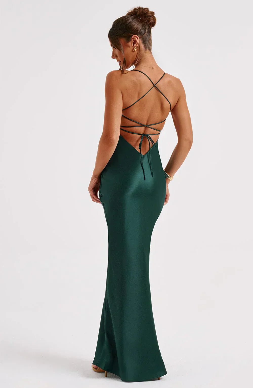 Velnoir™ L'Allure Saphire Maxi Dress - Velnoir™