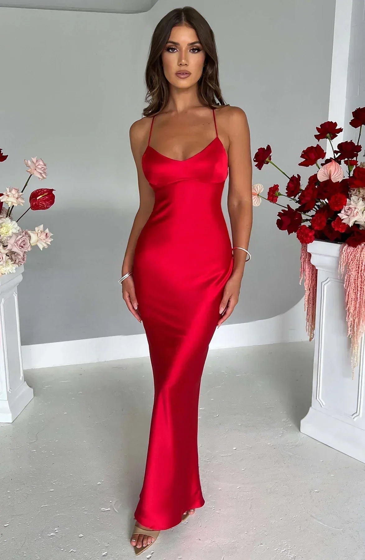 Velnoir™ L'Allure Saphire Maxi Dress - Velnoir™