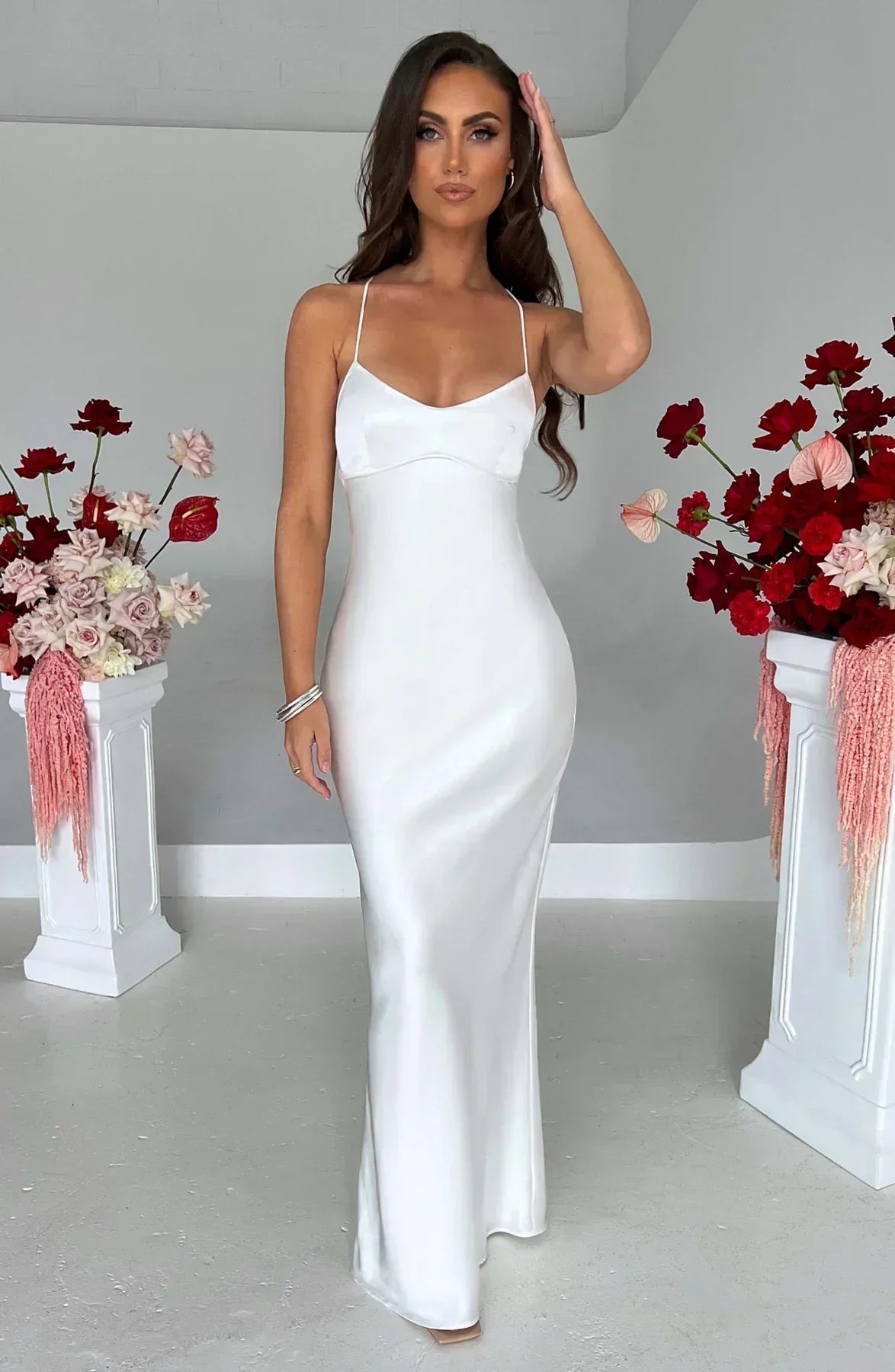 Velnoir™ L'Allure Saphire Maxi Dress - Velnoir™