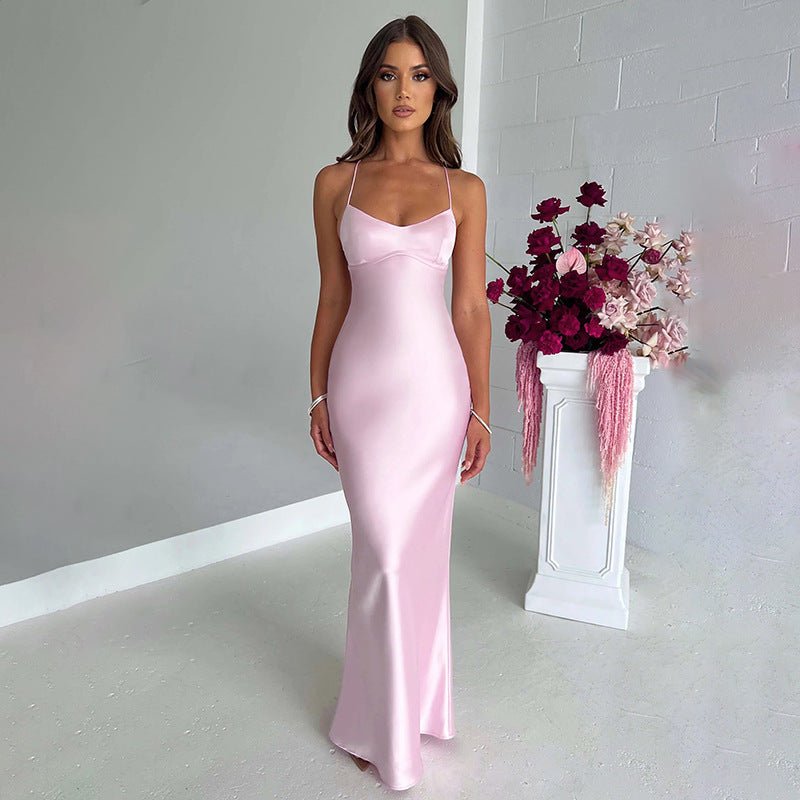 Velnoir™ L'Allure Saphire Maxi Dress - Velnoir™