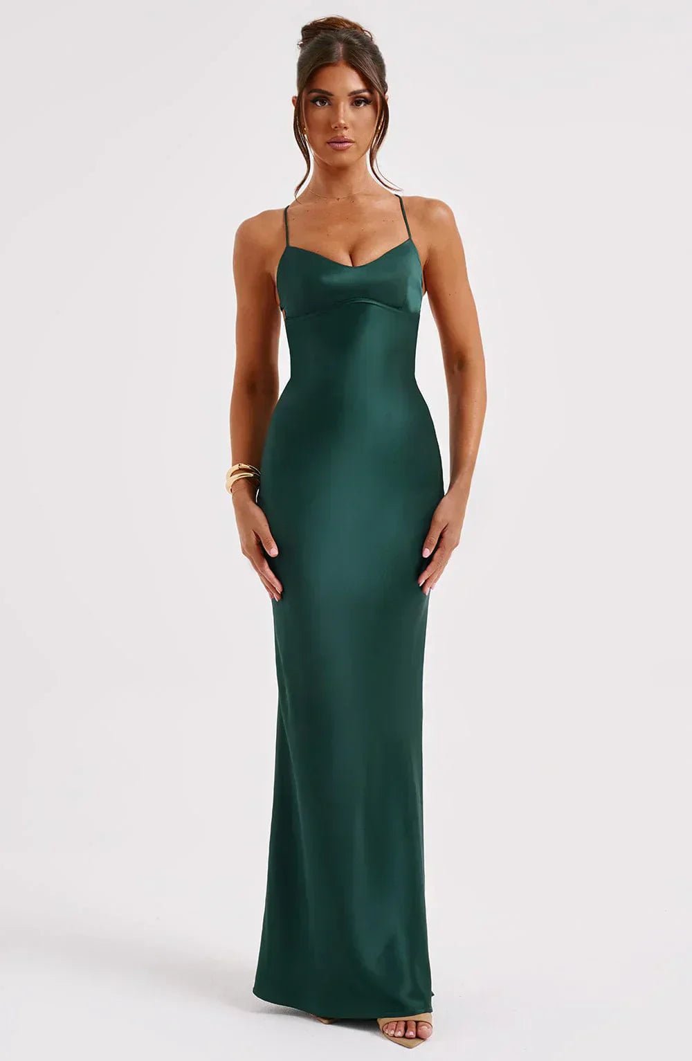 Velnoir™ L'Allure Saphire Maxi Dress - Velnoir™