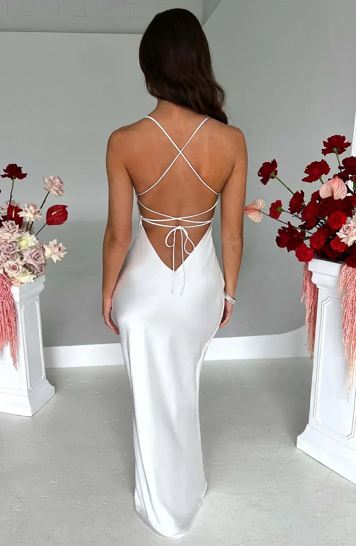 Velnoir™ L'Allure Saphire Maxi Dress - Velnoir™