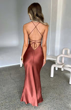 Velnoir™ L'Allure Saphire Maxi Dress - Velnoir™