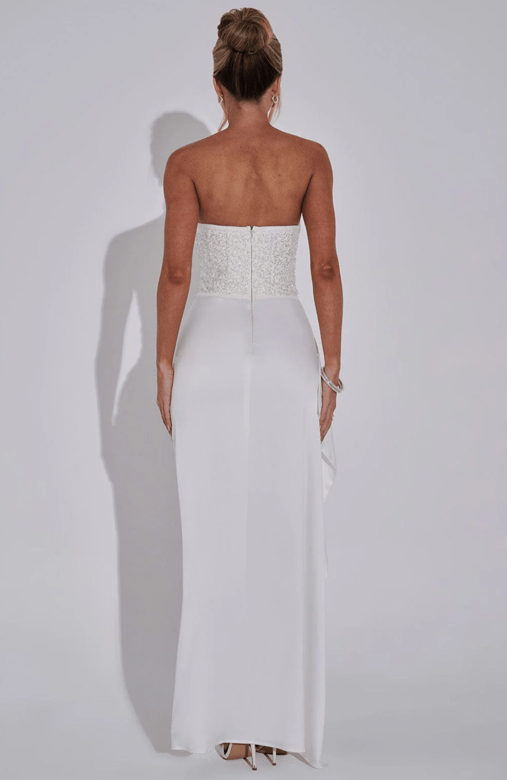 Velnoir™ Louvré Fendue Dress - Velnoir™