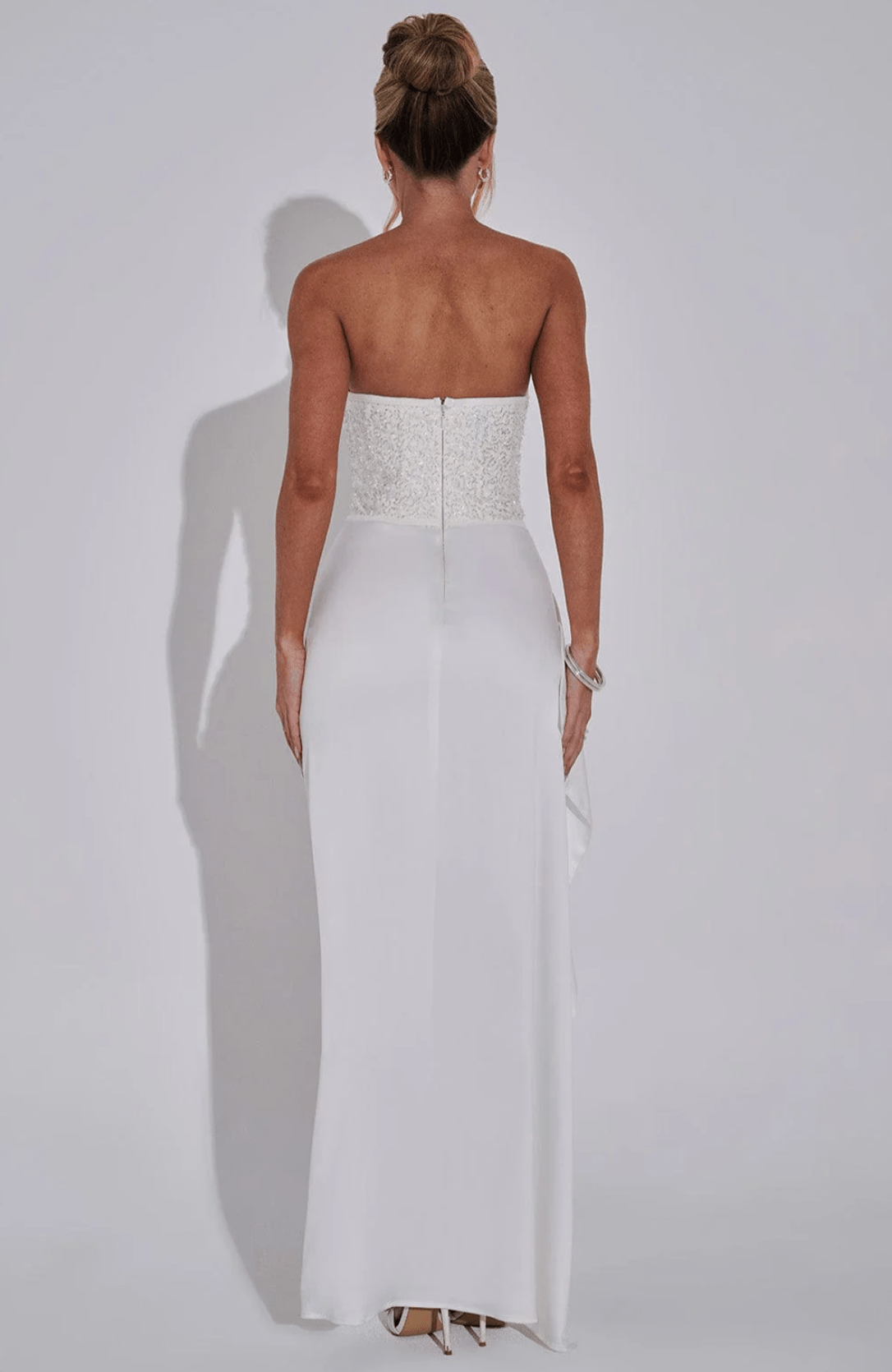 Velnoir™ Louvré Fendue Dress - Velnoir™