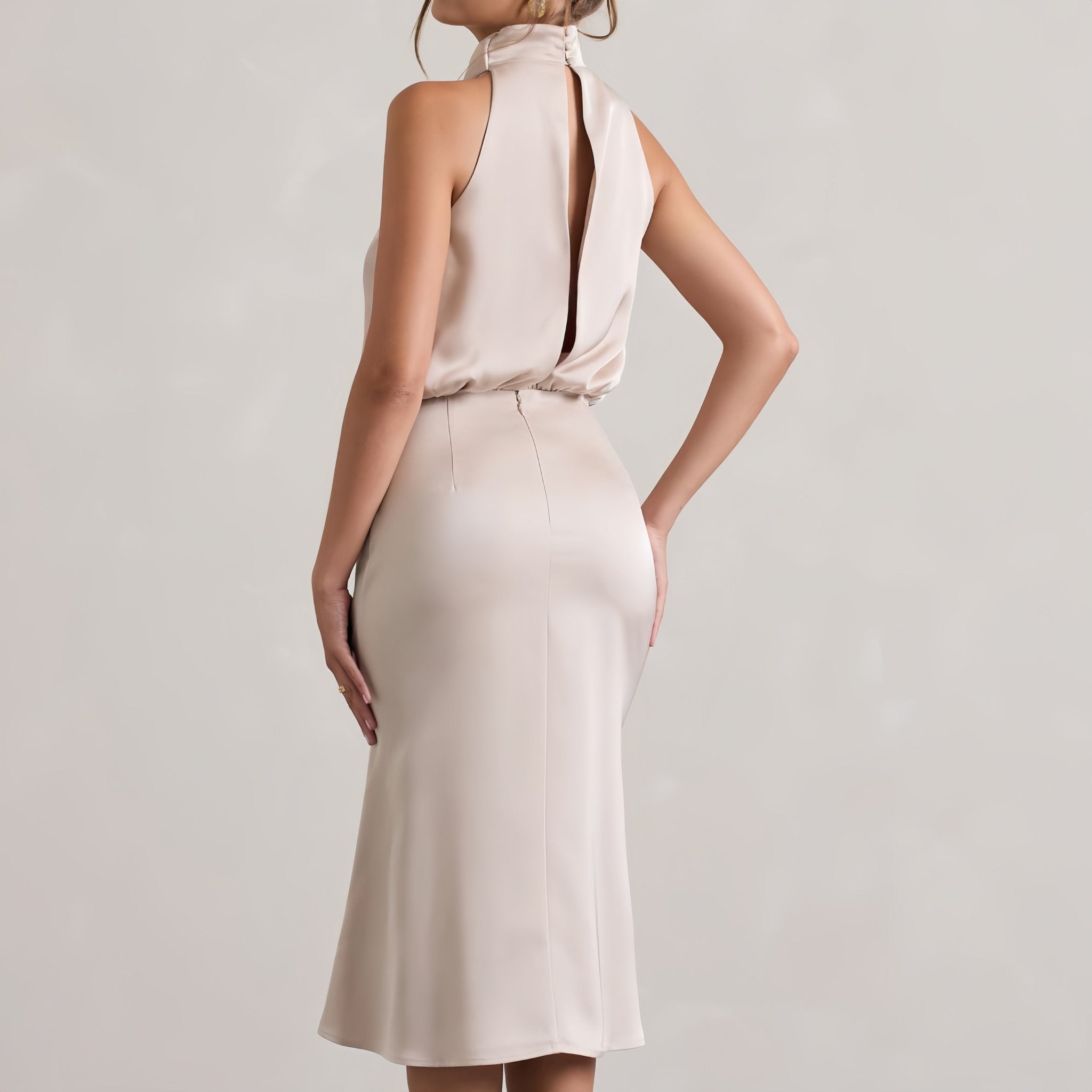 Velnoir™ Lumiére Sablé Maxi Dress - Velnoir™