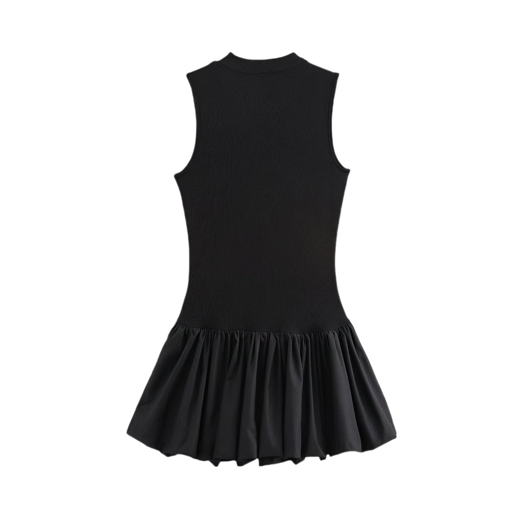 Velnoir™ Lunette Flaré Mini Dress - Velnoir™