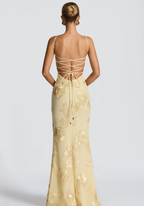 Velnoir™ Lysianné Fleur Maxi Dress - Velnoir™