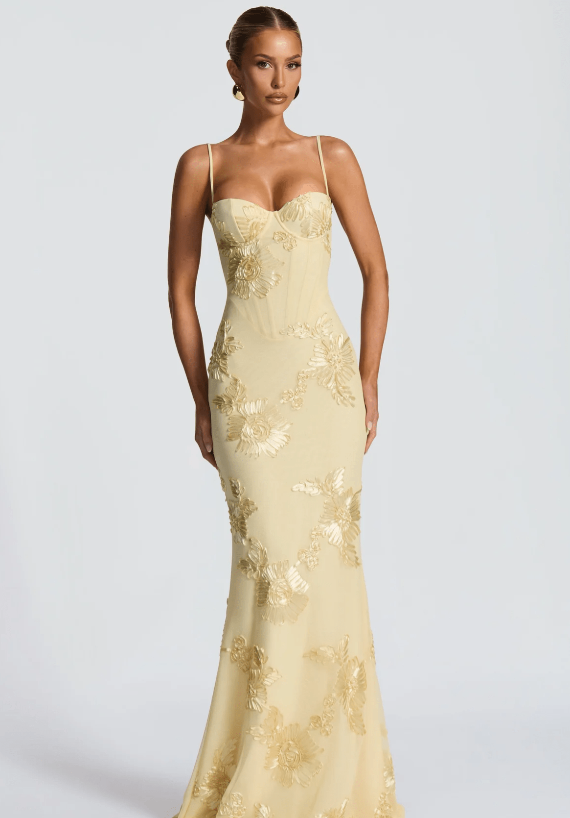 Velnoir™ Lysianné Fleur Maxi Dress - Velnoir™