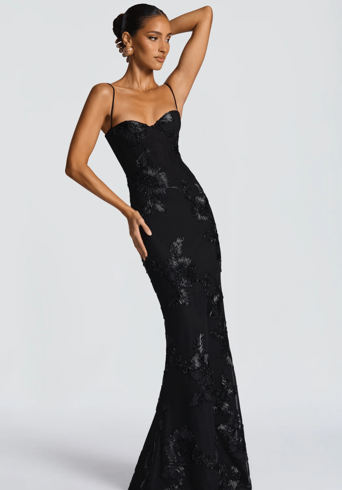 Velnoir™ Lysianné Fleur Maxi Dress - Velnoir™