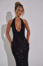 Velnoir™ Porteé Brilliant Maxi Dress - Velnoir™