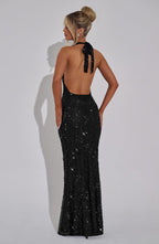 Velnoir™ Porteé Brilliant Maxi Dress - Velnoir™