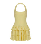 Velnoir™ Ruffle Glow Mini Dress - Velnoir™