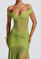 Velnoir™ Sculpté Virelle Dress - Velnoir™