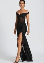 Velnoir™ Sculpté Virelle Dress - Velnoir™