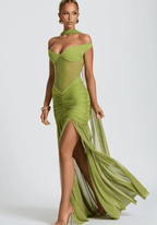 Velnoir™ Sculpté Virelle Dress - Velnoir™