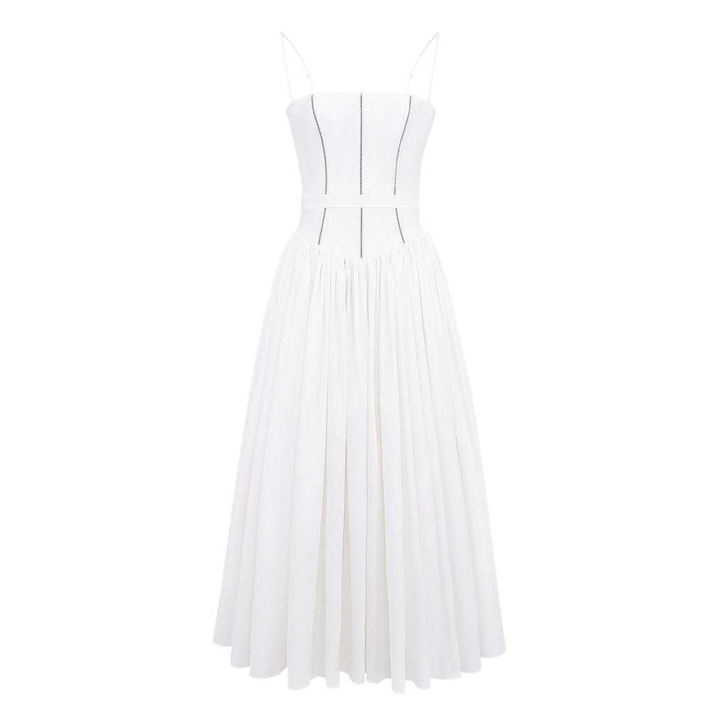 Velnoir™ Seraphina Corsage Midi Dress - Velnoir™