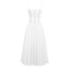 Velnoir™ Seraphina Corsage Midi Dress - Velnoir™