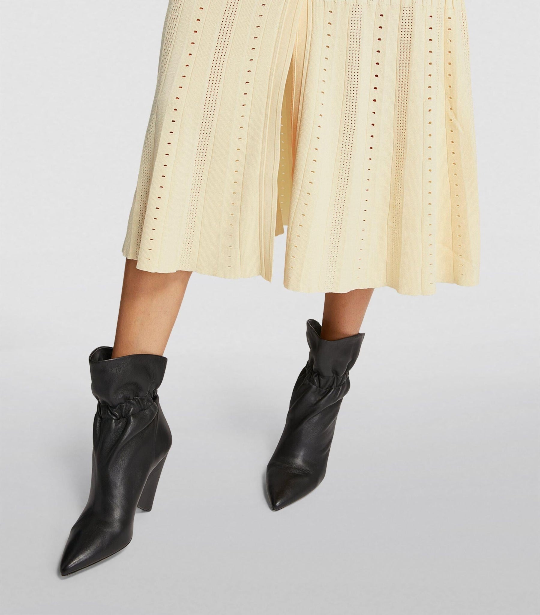 Velnoir™ Soléne Flouncé Dress - Velnoir™