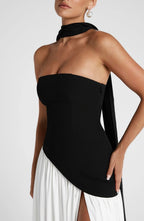 Velnoir™ Sorgente Rivoli Maxi Dress - Velnoir™