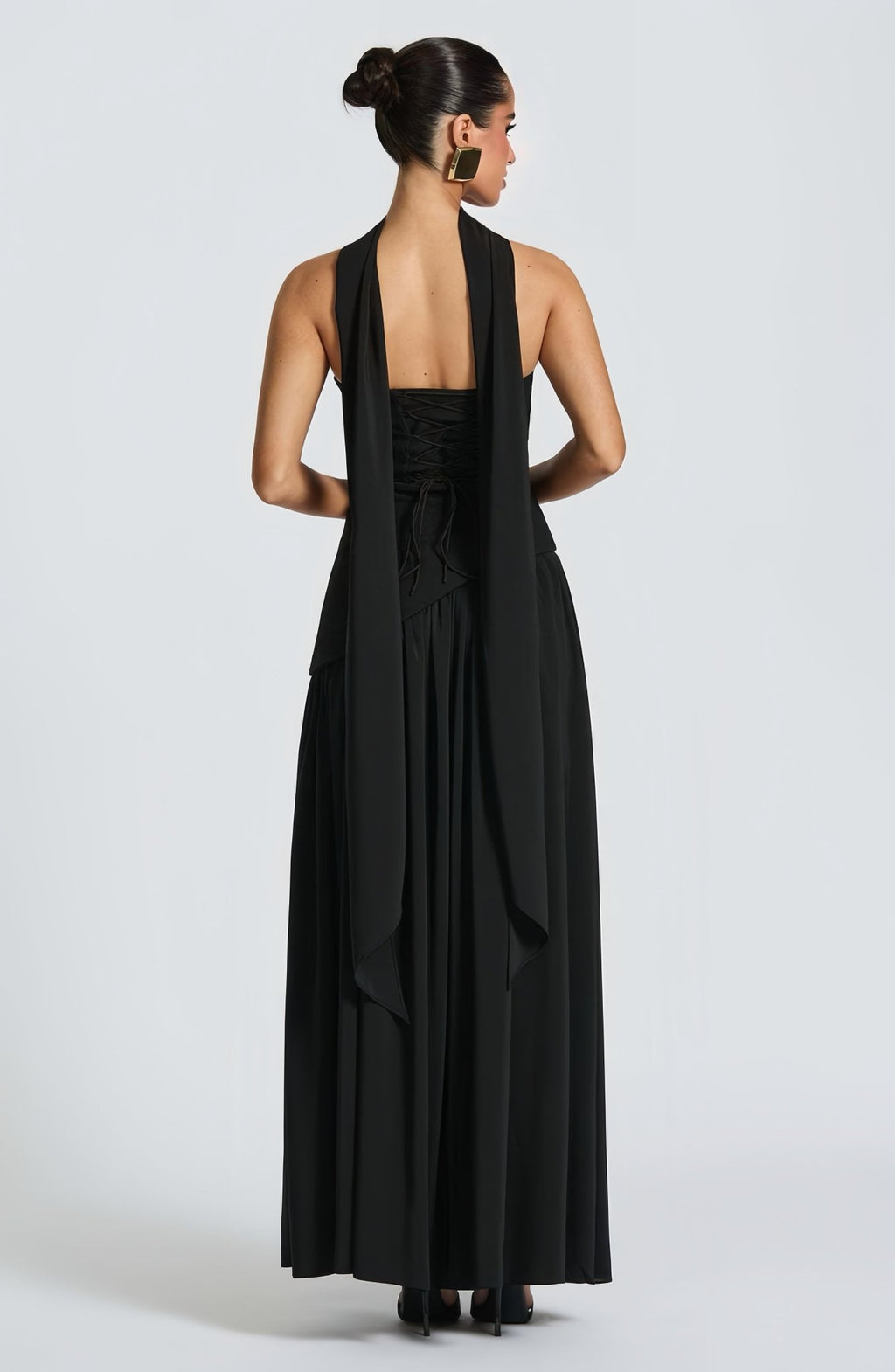 Velnoir™ Sorgente Rivoli Maxi Dress - Velnoir™