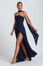 Velnoir™ Sorgente Rivoli Maxi Dress - Velnoir™