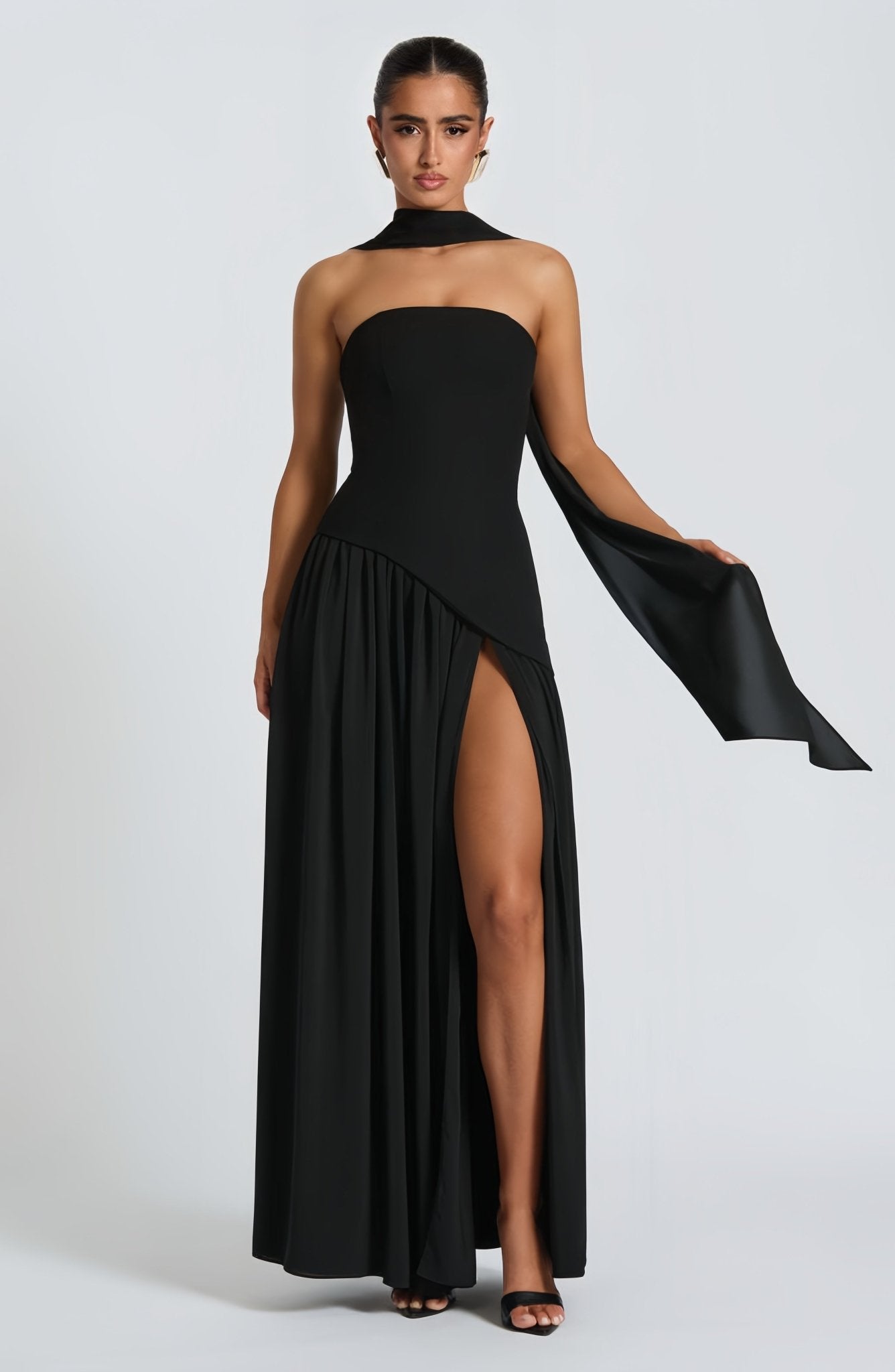 Velnoir™ Sorgente Rivoli Maxi Dress - Velnoir™