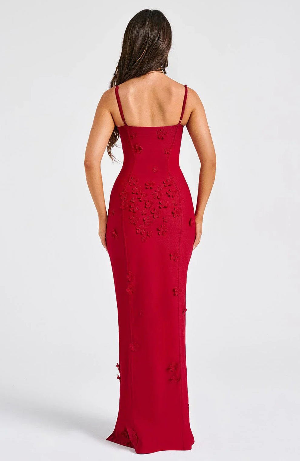 Velnoir™ Valmont Fleurée Maxi Dress - Velnoir™