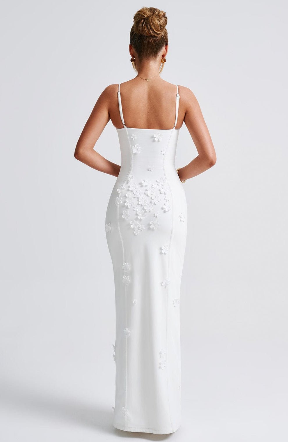 Velnoir™ Valmont Fleurée Maxi Dress - Velnoir™