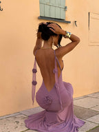 Velnoir™ Viola Cascada Dress - Velnoir™